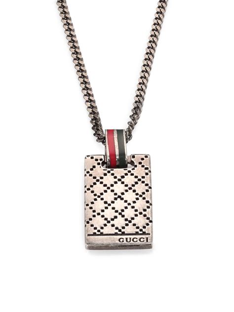 gucci silver jewellery|gucci silver jewelry for men.